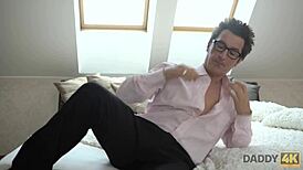 daddy4k jennifer simons bends over for old man in steamy doggystyle session. young and old clash!