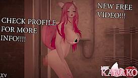 I ride this dildo in the shower while you watch, sexy catgirl 😻