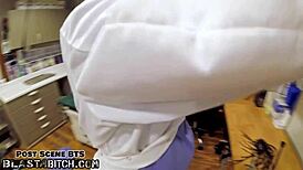 blaire celeste becomes a nurse and her pussy gets filled with cum 😈