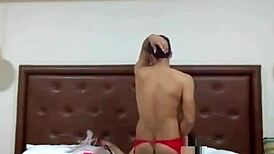 Anal play when a couple and their toys receive sex toys