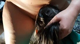 After I Relieved Myself, She Licked My Pussy - Lesbian Illusion Girls