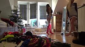 no panties teen party voyeur dancing tight homemade fun 😏