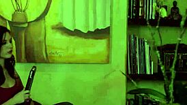 Lesbian babe gets pussy licked by dyke masseuse. During sensual massage.