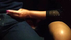 Uber driver got lucky, fucked big ass amateur without condom.