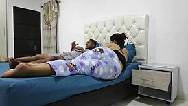 Delicious Moment with Hermanastra's Giant Culo in Doggystyle Action