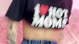 Cute And Fit Asian Exhibitionist Flashes Pussy In Micro Shorts And Gets Wet