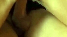 Swollen pussy lips expel cum jets