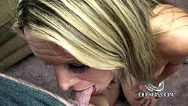 Mature Slut Skylar Rae Sucks Dick On Her Knees