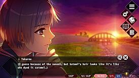 Doukyuusei Satomi's events and ending in the coffee shop