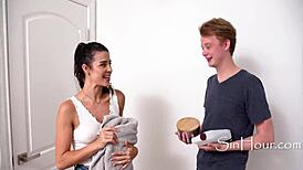 why are kylie and jimmy so oiled up?