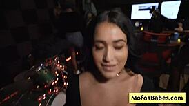 Sexy Brunette With Spectacul Big Natural Boobs Fucked During Live Concert - Nia Bleu Brett Maker