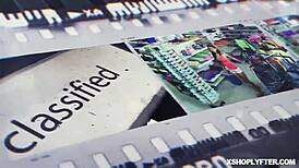 lp officer’s huge cock pounds shoplyfter’s tight pussy in rough spread eagle fuck