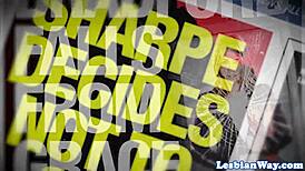 Lesbo milf licks teen pussy intensely