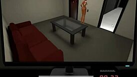 fuck nights at fredrikas fnaf hentai game pornplay ep 1 bdsm femdom handjob