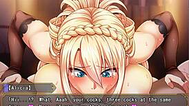 Princess Knight’s Shocking Defeat In Anime Game