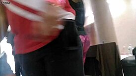 found this irresistible nalgona in leggings