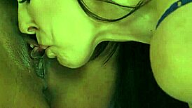 Spanish Boss Licks Busty MILF's Pussy Like Crazy!