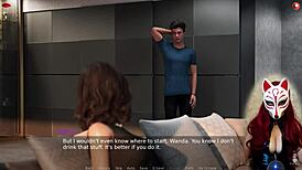 Ms. Denver says, 'Worship my legs and feet in pantyhose'