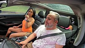 millena gomes just turned adult and jumped into car banging