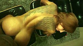 Glam Babe Doggystyle Drilled In Santa Outfit