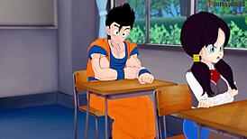 android 18 and videl want to fuck gohan?