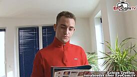 Bold first casting for german teen 18+ girl next door with big tits.