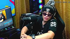 Natasha Steffens moans as Ruan and Everton suck her tits in casting