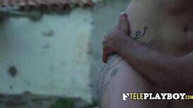 Beautiful seas chick fantasizes about the horny fisherman