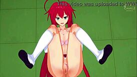 Rias Gremory Learns Pornstar Fucking