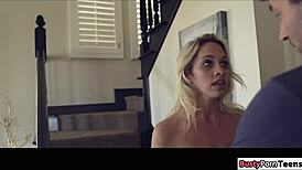 Khloe Kapri fucks her stepbro and squirts, oh god!