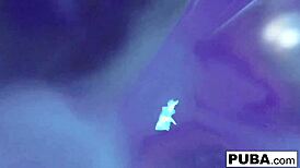 Sexy Wrestler Endures Intense Double Toy Penetration