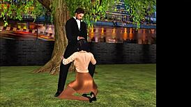 Sweet Appetizer In Cartoon Style.