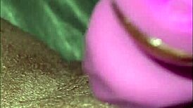 Milaj Explores Intense Vibrator Close-Up