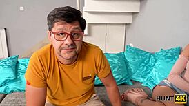 Lights Off for Teen Blowjob in Wild Cash Deal