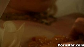 Teen Girlfriend Amber Rain Gets Erotic Fellatio In Stockings