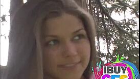 I am a hot brunette posing in panties for a nude photoshoot