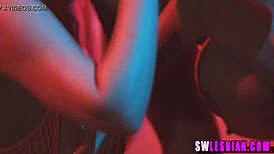 i'm watchin' these horny lesbians with huge tits playin' with their pussies