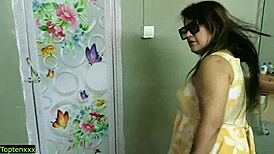 indian tourist bhabhi fulfills her one-time hot sex fantasy with shaved pussy and big tits