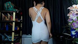 brunette teen squirts a lot in comic creampie fetish