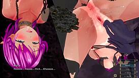 Holy Knight Ricca gets tattooed by Miria in 4K.