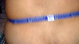 Riding Thick Dildo Feels So Horny And Rough