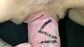 Anal Rose Squirts During Monster Cock Fucking