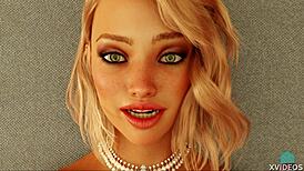 Feeling the passion with Sunshine Love fucking a blonde goddess tightly