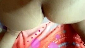 Sexy cumload on pussy with loud Hindi moans
