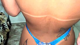 Shower hentai teen brunette with skinny tits gets interracial assfucking from big cock