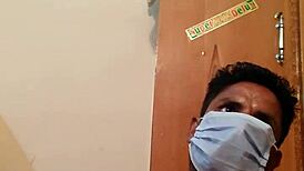 MAID Reshmi Gives HANDJOB To MONSTER COCK!