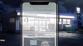 In daily life with my succubus boss, episode 1 unfolds with intense encounters.