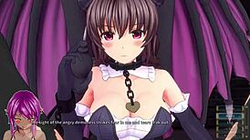 Holy Knight Ricca gets tattooed by Miria in 4K.