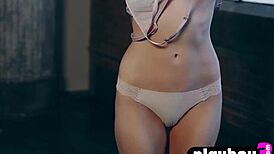 Perfect Milf Cierra Avalon Strips Naked Revealing Amazing Body