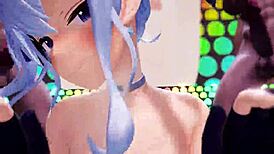 I love hololive hoshimachi suisei in 3d sex